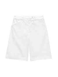 Banks Linen-Blend Shorts