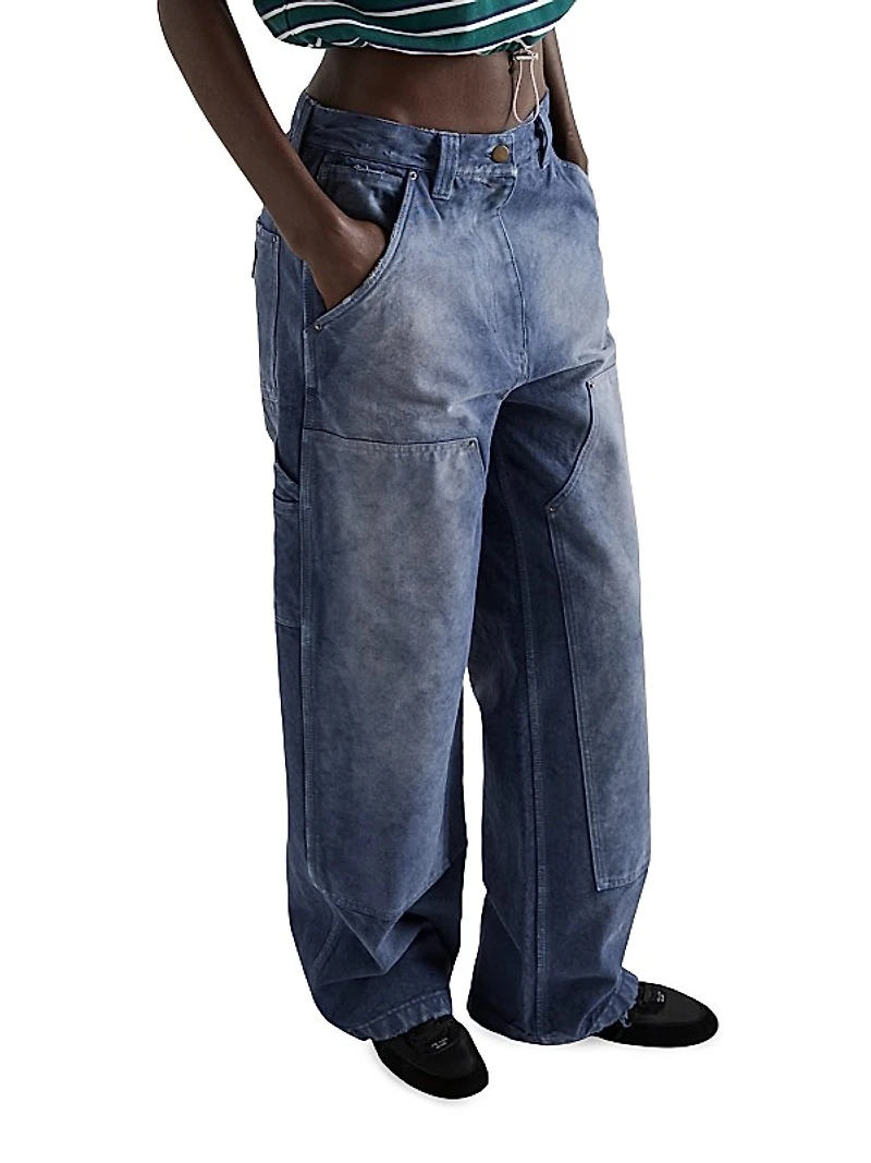 Canvas Cargo Pants