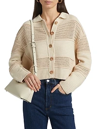 Val Cotton Knit Cardigan