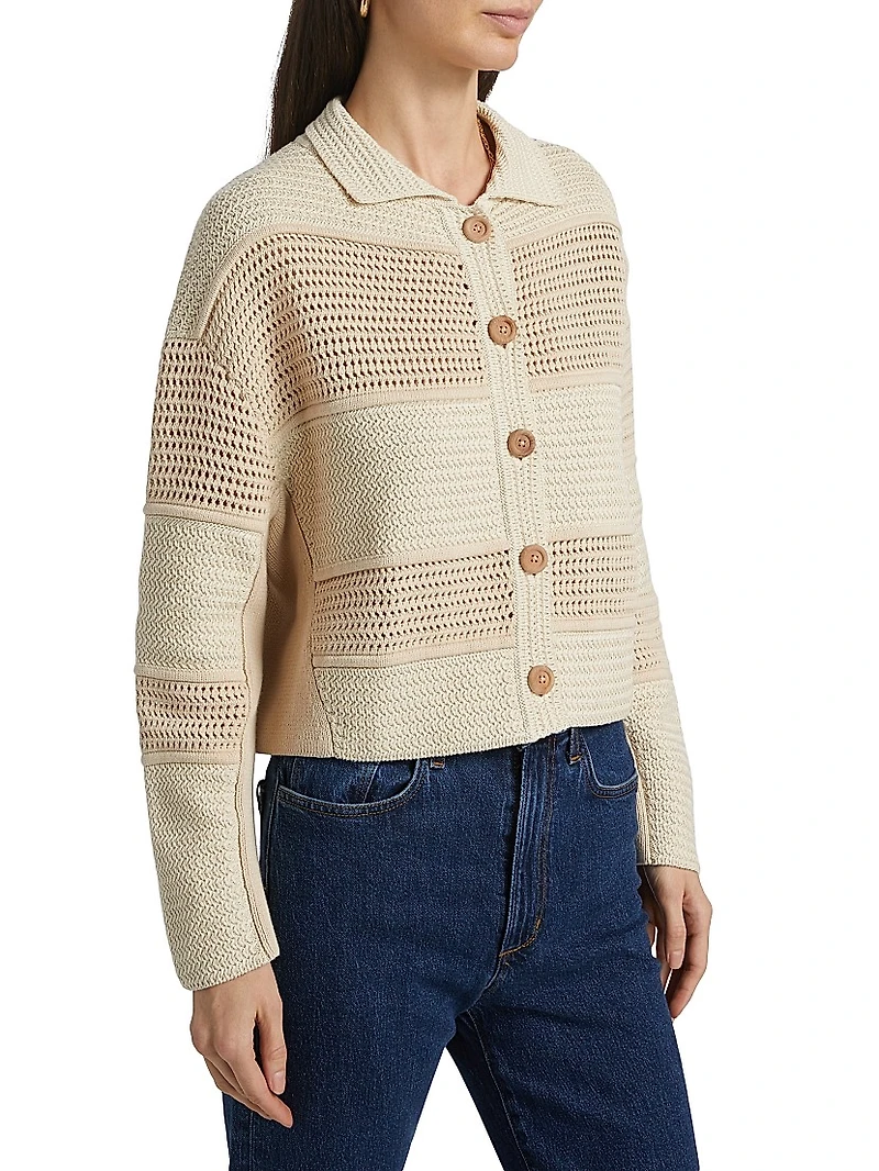 Val Cotton Knit Cardigan