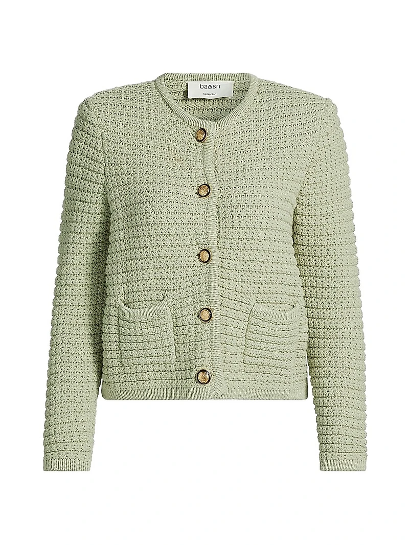 Gaspard Cotton-Blend Knit Cardigan
