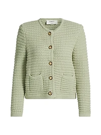 Gaspard Cotton-Blend Knit Cardigan