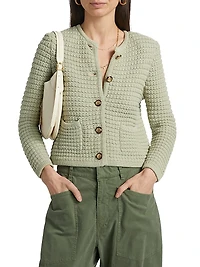 Gaspard Cotton-Blend Knit Cardigan