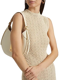 Pira Cotton-Blend Crochet-Knit Top