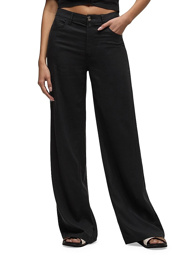 Jodie Relaxed Wide-Leg Pants
