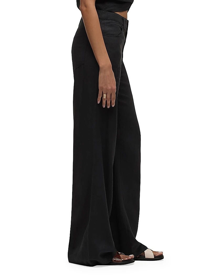 Jodie Relaxed Wide-Leg Pants
