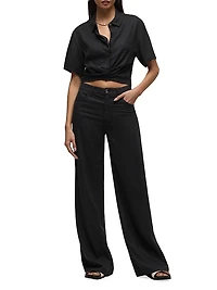 Jodie Relaxed Wide-Leg Pants