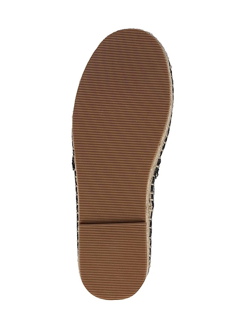 Baby Girl's & Girl's Woven Espadrille Flats