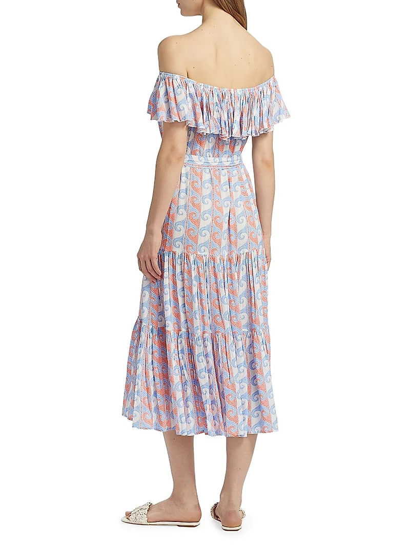 Johnny Was x Paolita Bianca Cover-Up Dress