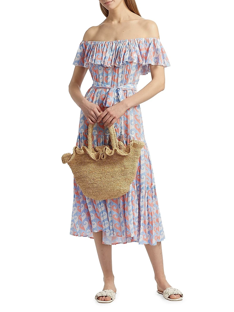 Johnny Was x Paolita Bianca Cover-Up Dress