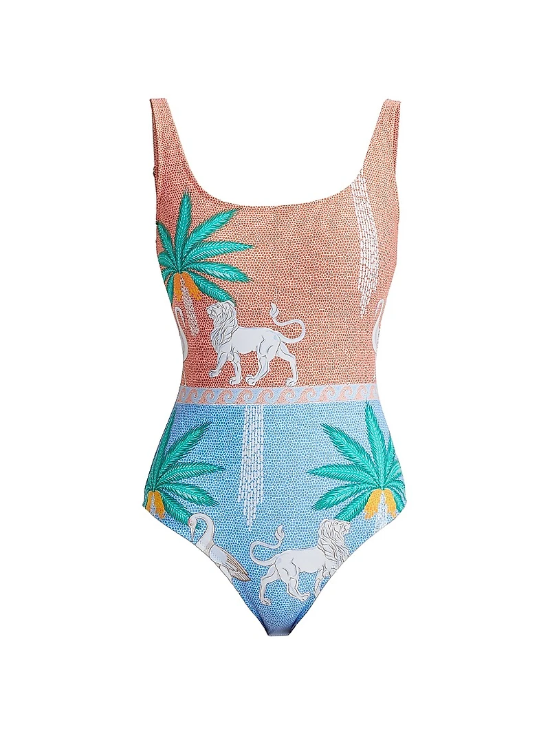 Johnny Was x Paolita Tank One-Piece Swimsuit