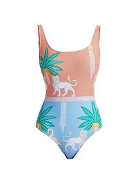 Johnny Was x Paolita Tank One-Piece Swimsuit