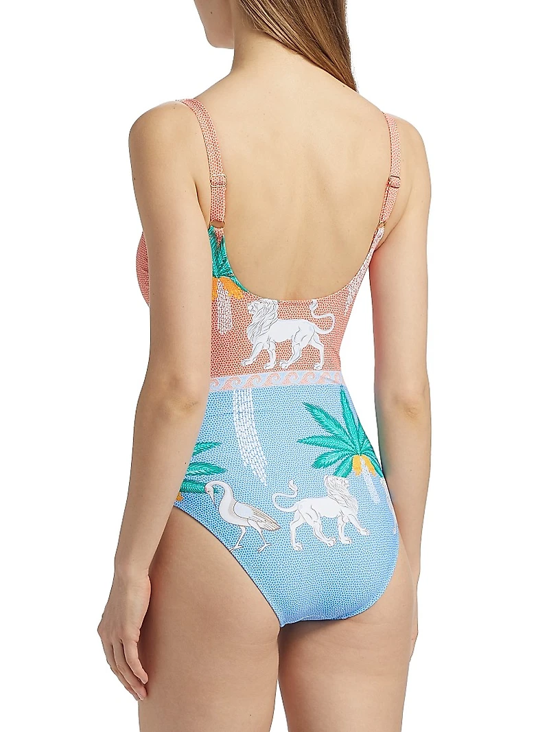 Johnny Was x Paolita Tank One-Piece Swimsuit