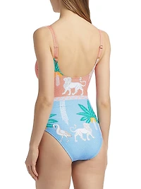 Johnny Was x Paolita Tank One-Piece Swimsuit