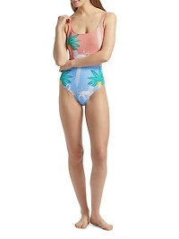 Johnny Was x Paolita Tank One-Piece Swimsuit