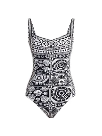 Sweetheart Ruched One-Piece Swimsuit