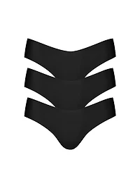 Invisible Rib Thong 3-Pack