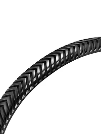 Chevron Cuff Bracelet Black Titanium, 8MM