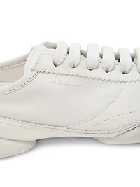 Leather Low-Top Split Sole Sneakers