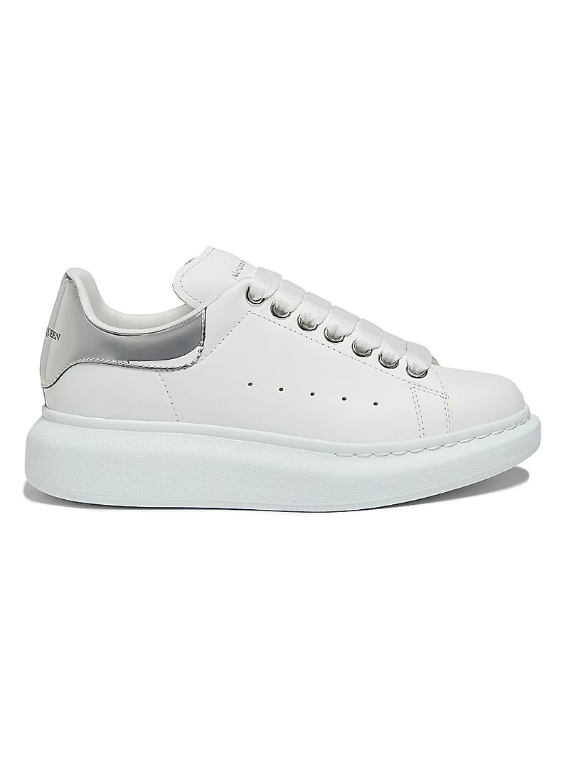 Oversized Leather Sneakers