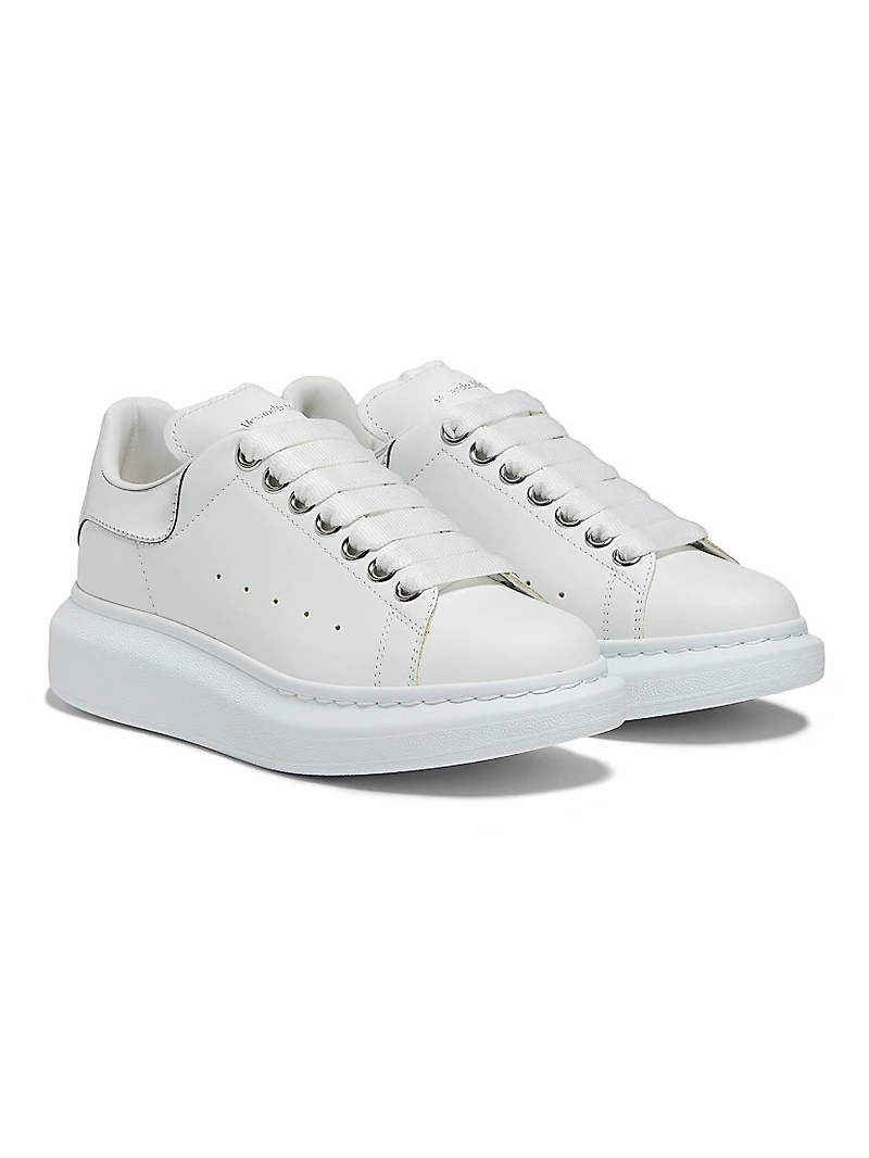 Oversized Leather Sneakers