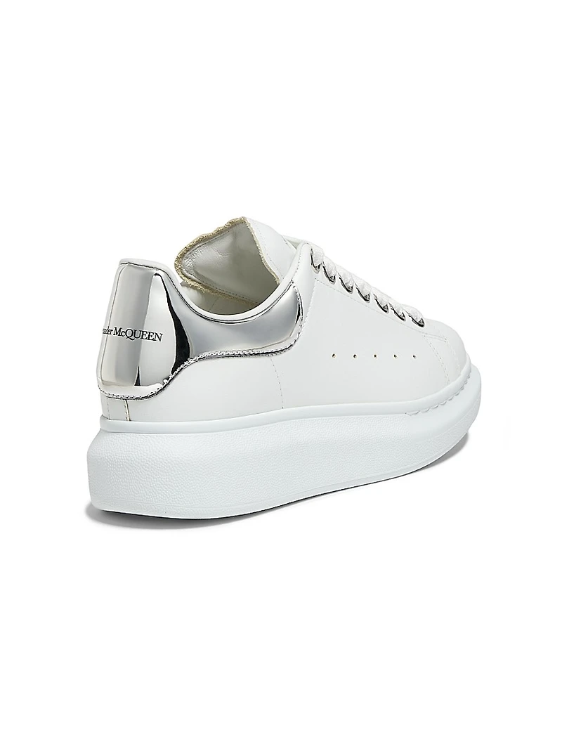 Oversized Leather Sneakers