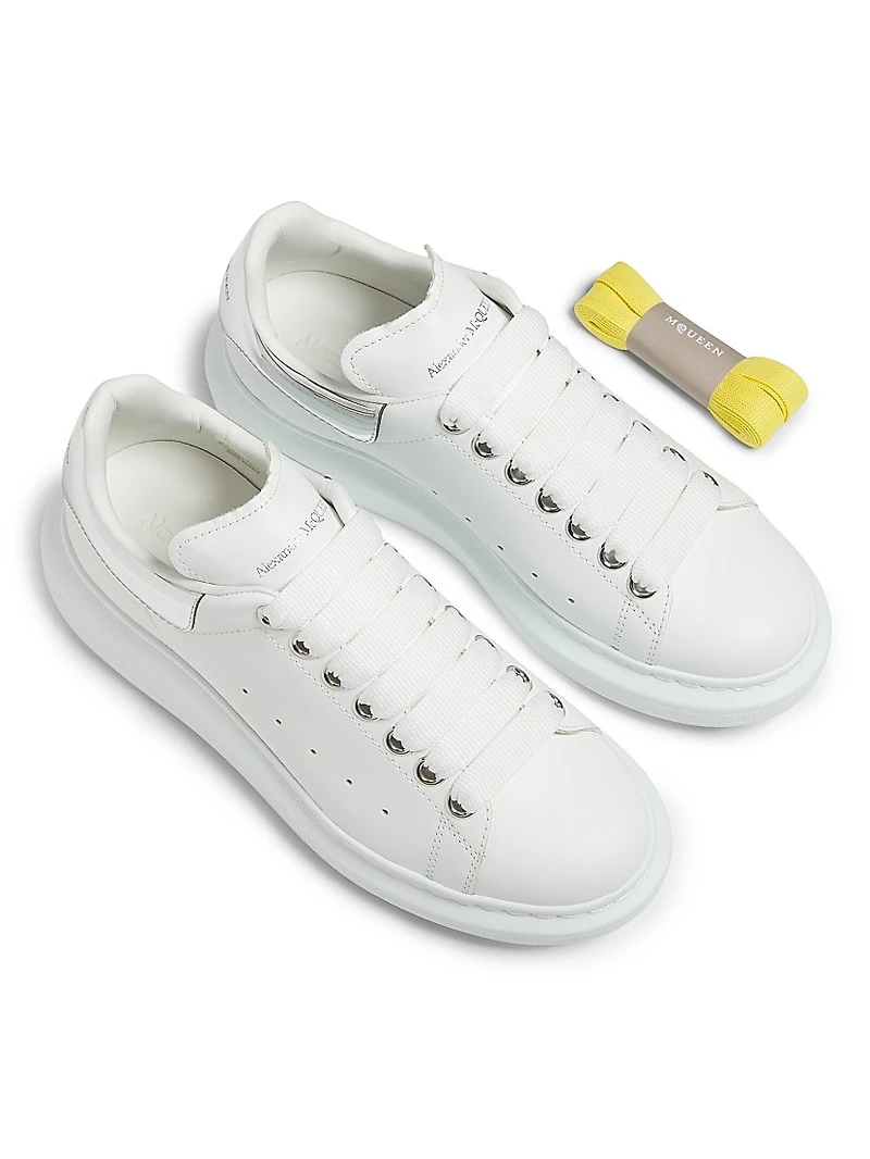 Oversized Leather Sneakers