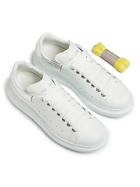 Oversized Leather Sneakers
