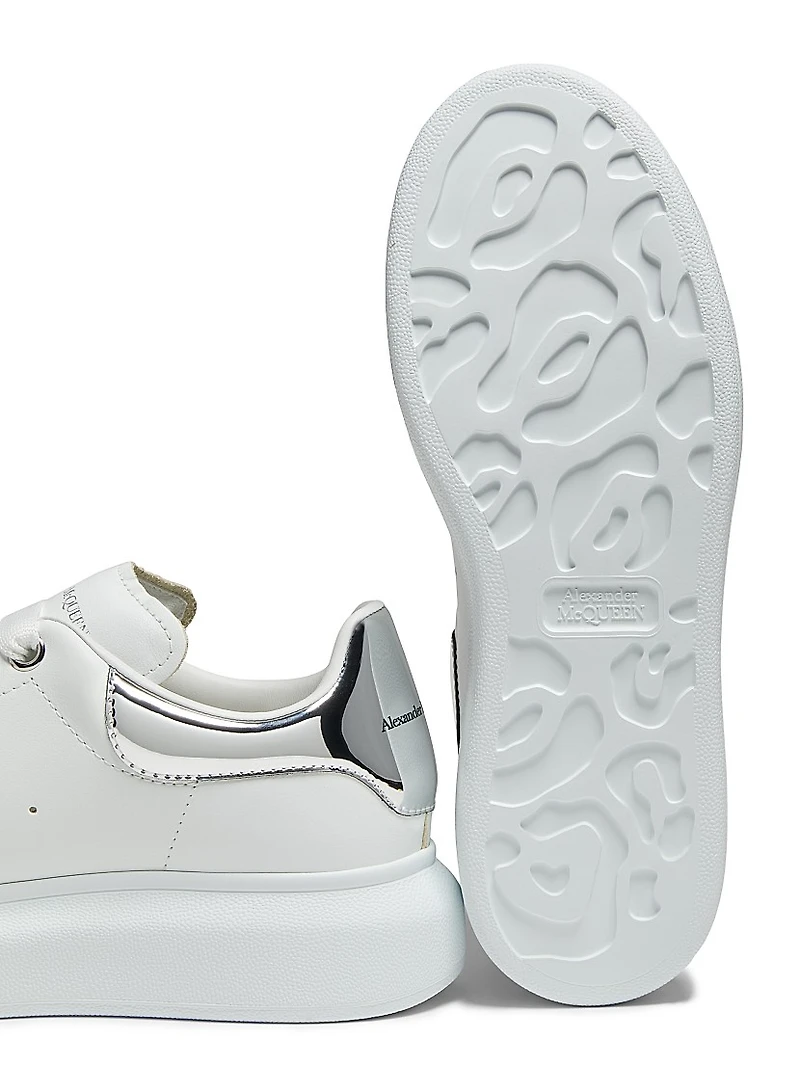 Oversized Leather Sneakers