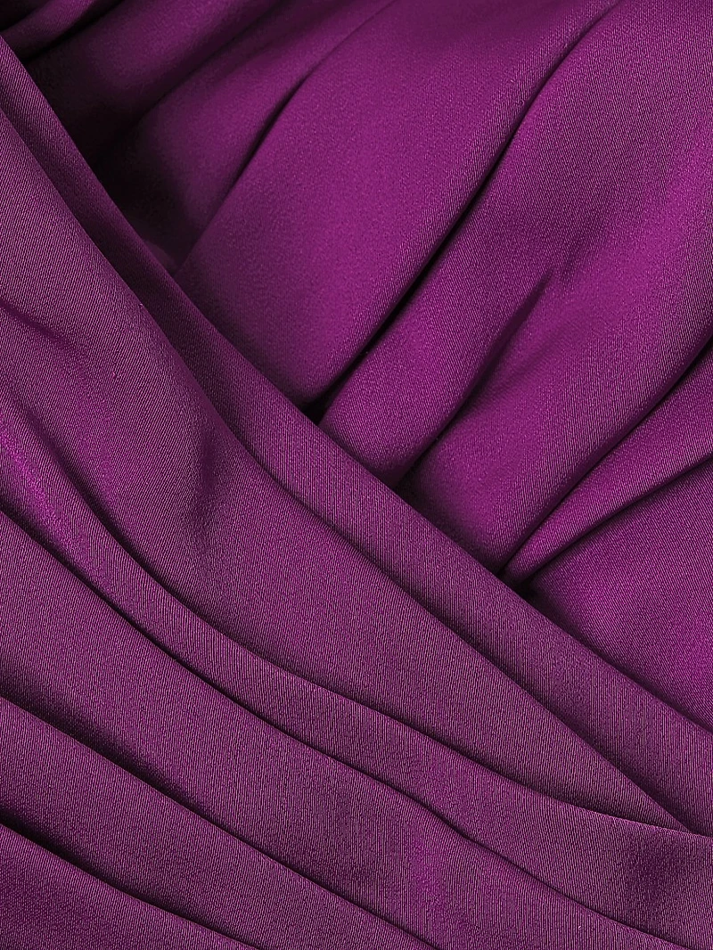 Everyday Tropics Crossover Ruched Top