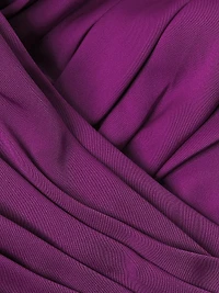 Everyday Tropics Crossover Ruched Top