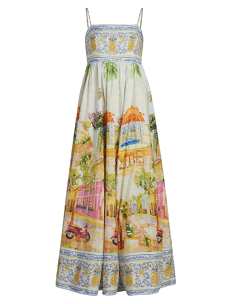 Aracati Printed Maxi Dress