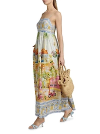 Aracati Printed Maxi Dress