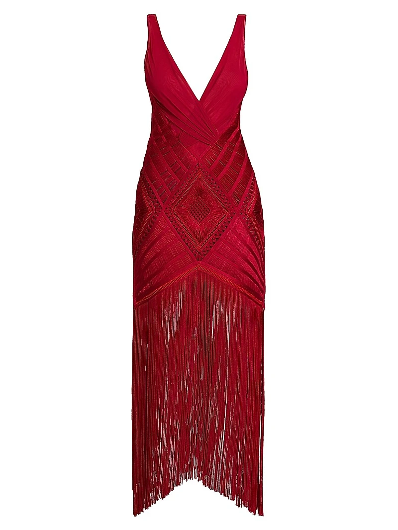 Soutaché Midi-Dress
