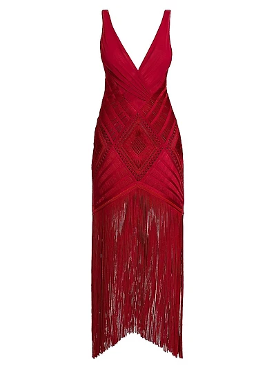 Soutaché Midi-Dress