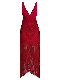 Soutaché Midi-Dress