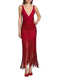 Soutaché Midi-Dress