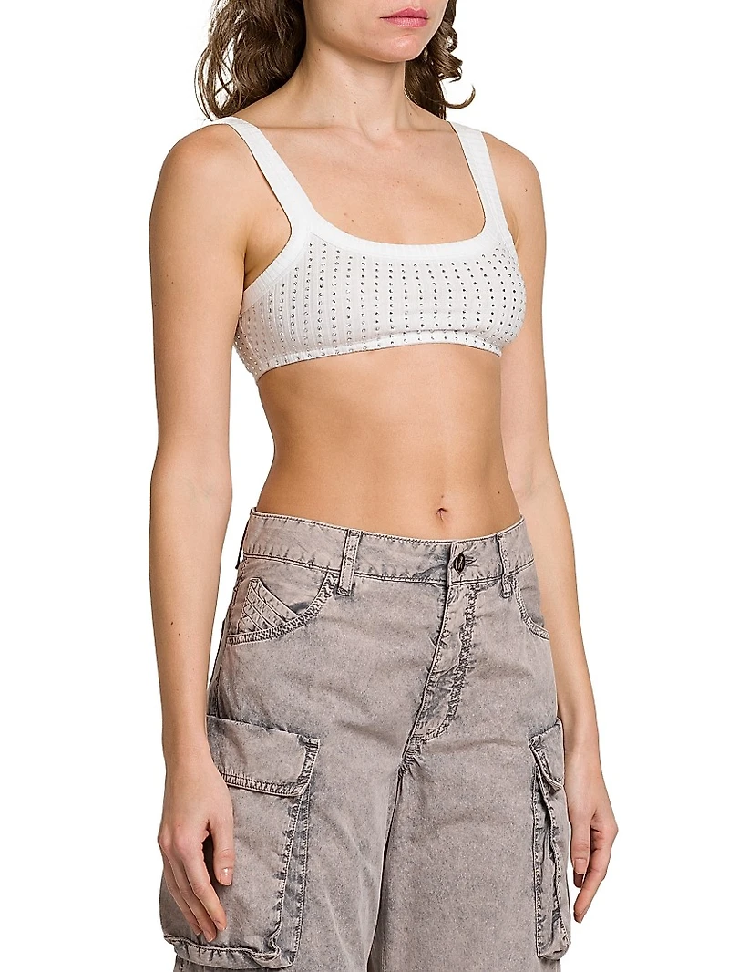 Thermostrass Macro Rib Bra Top