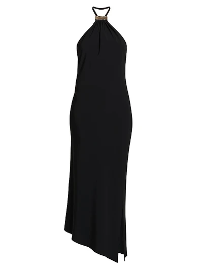 Halter Cady Midi-Dress