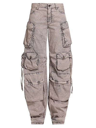 Marble Wash Cargo Pants