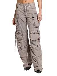 Marble Wash Cargo Pants