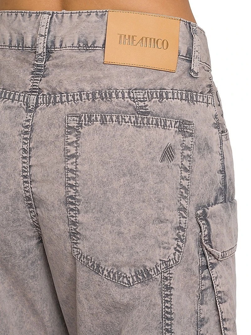 Marble Wash Cargo Pants