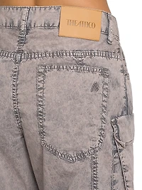 Marble Wash Cargo Pants