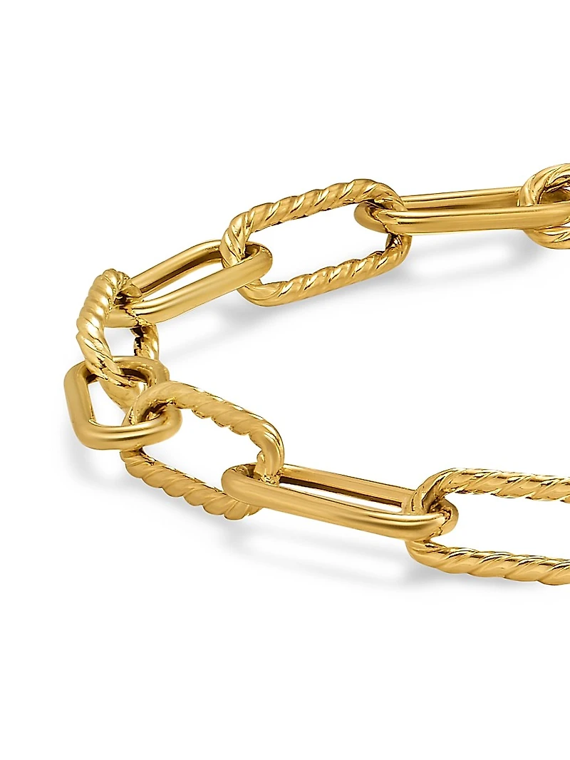 DY Madison Chain Bracelet 18K Yellow Gold, 4MM