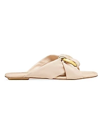 Cece Knotted Leather Sandals
