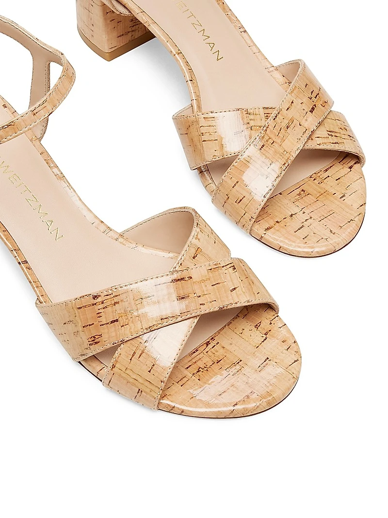 Dayna Block-Heel Sandals