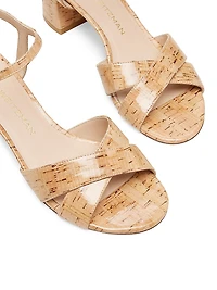 Dayna Block-Heel Sandals