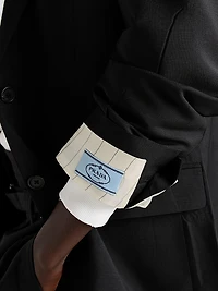 Single-Breasted Kid Mohair Jacket