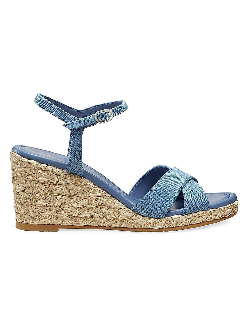 Dayna 65MM Espadrille Wedge Sandals