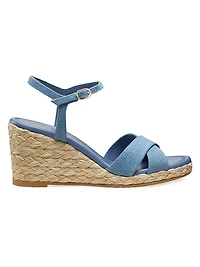 Dayna 65MM Espadrille Wedge Sandals